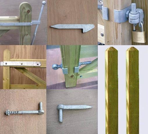 Gate fixings