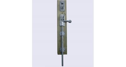 Lockable drop bolt