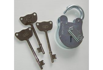 RADAR Padlock Complete With 3 Keys