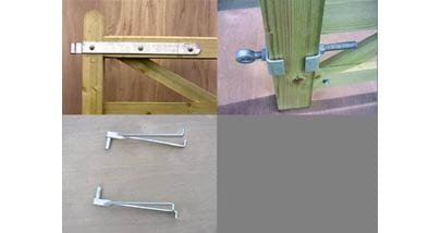 Field Gate Hinge Set
