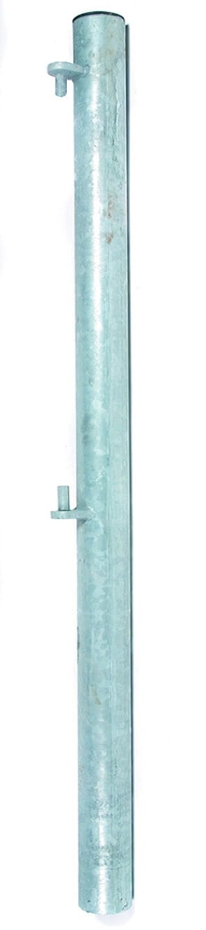 Larger metal field gate post