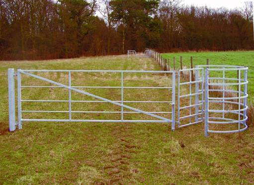 combination agricultural gate