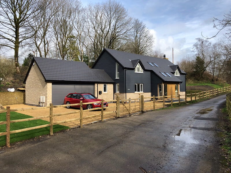 post and rail fencing
