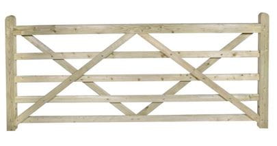 3000mm field gate
