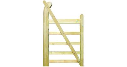 Left hand narrow entrance gate