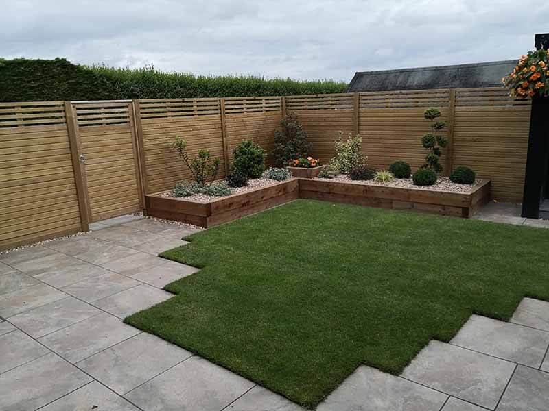 Canterbury Combi Slatted Fence Panels Jacksons Fencing