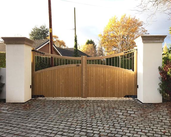 courtyard gate cathedral