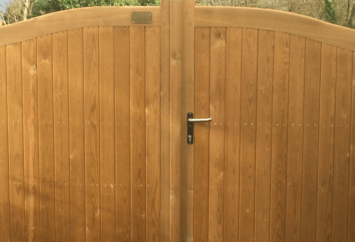 J Lock on gate
