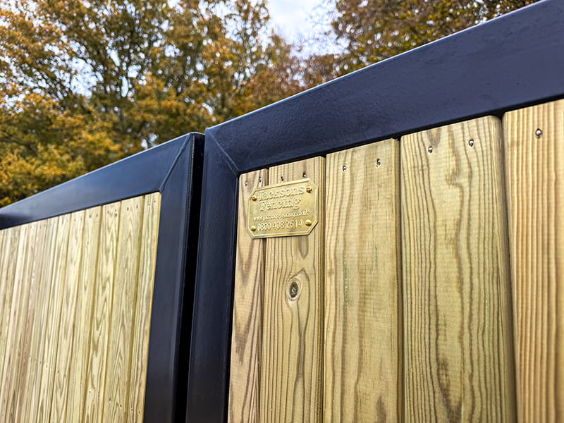 Jacksons driveway gate