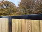 metal and timber driveway gate