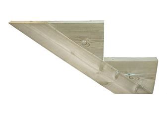 Decking Steps for 2 Tread Staircase. (700mm long overall x 45mm wide)