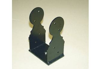 Intermediate Post Socket Deck Balustrade (PPC)+Nut Bolt, Plate+8x50mm Screws