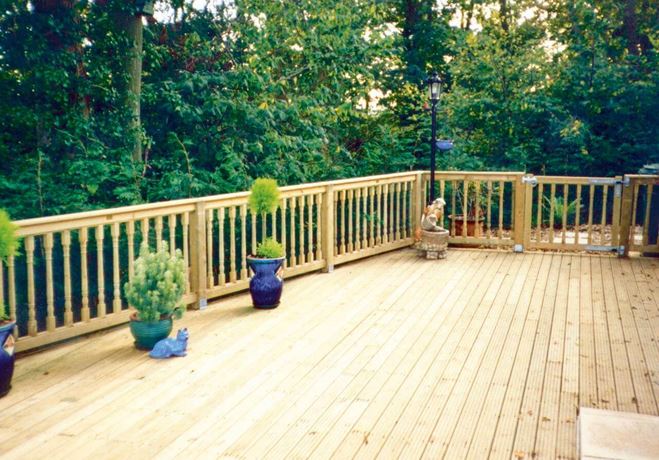 Style 2 Balustrade with Deck
