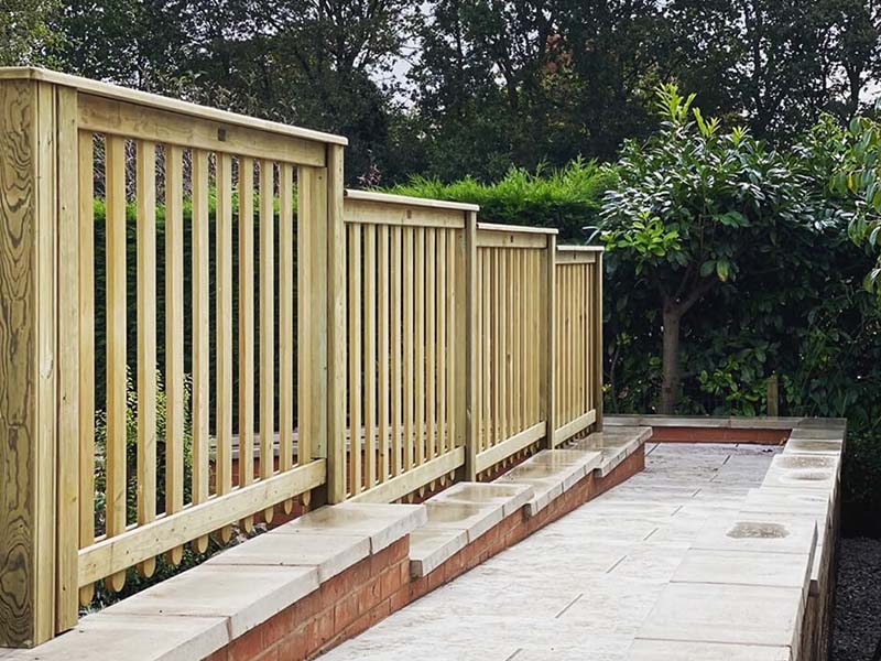 timber balustrade