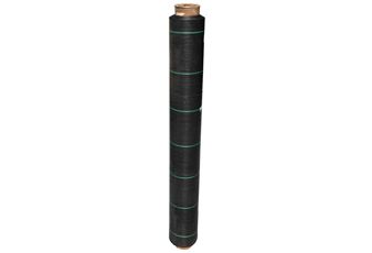 50m x 1m Weed Suppressant For use with Decking (Black)