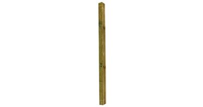 Intermediate fence post