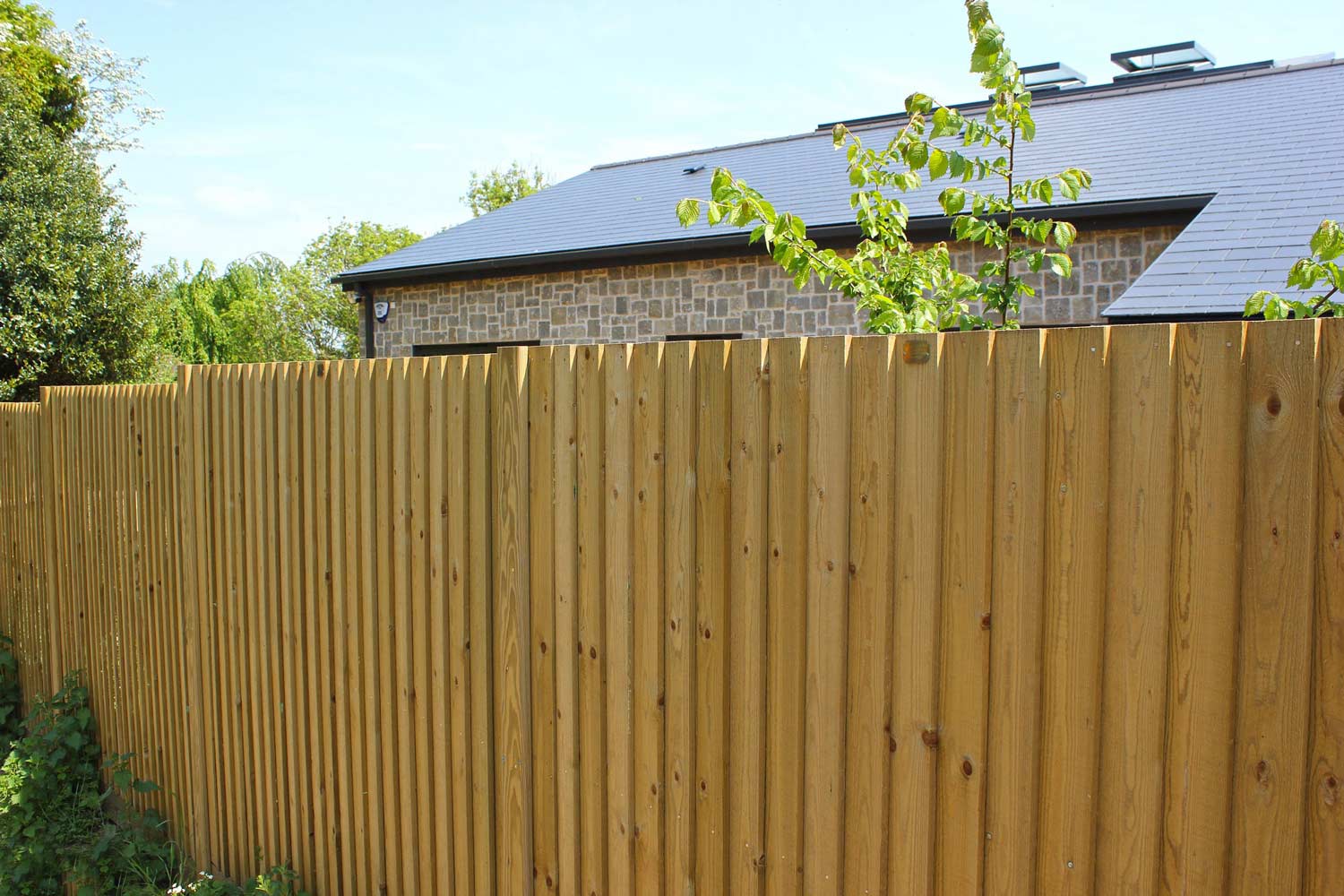 Flat Top Featherboard Fence Panels Jacksons Fencing Flat Top Featherboard Fence Panels Jacksons Fencing