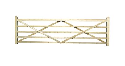 4.20m universal hanging field gate