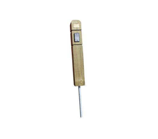 Verge protection marker with clear view