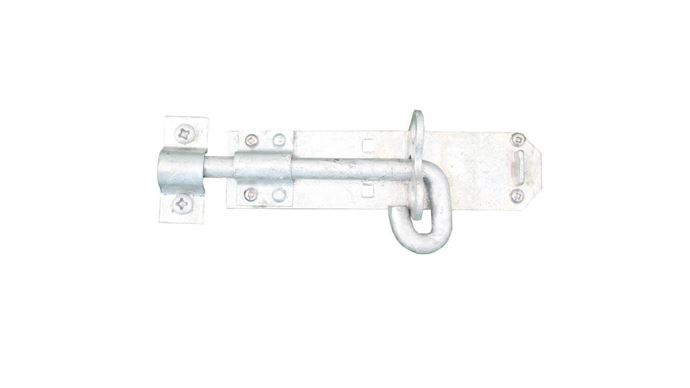 Galvanised bolt lock