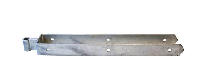 Gate hinge top band galvanised
