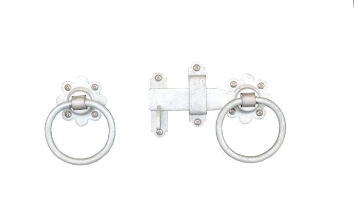 Ring latch and handle hoop