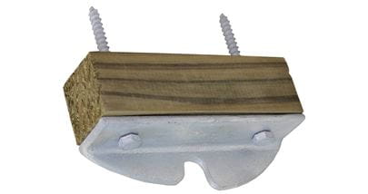 Spring catch receiver for gate