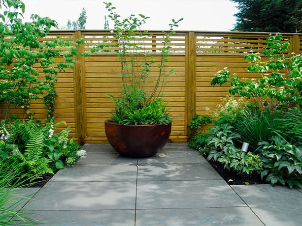 Canterbury contemporary fence panel