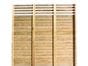 rear view of canterbury combi contemporary fence panel