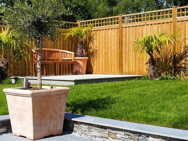 Chilham fence panel installation