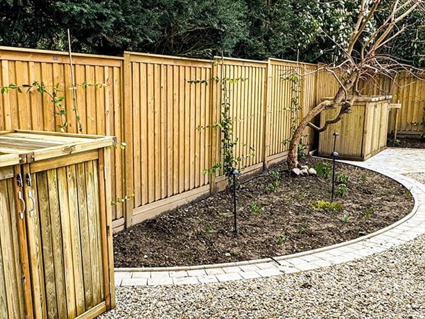 Chilham garden fence panels