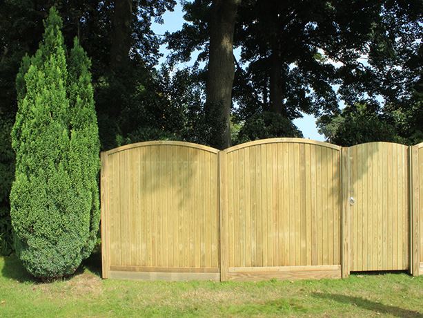 tongue and groove effect fence panels for sale