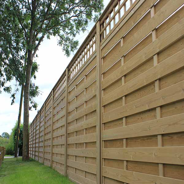 40 off Fencing Rattling Fence Panel Wind Gale Fits both 4" & 5" Concrete Posts 