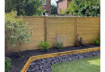 Horizontal Tongue And Groove Fence Panels