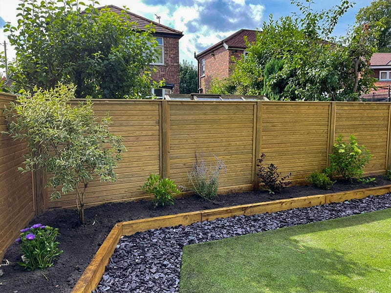 horizontal tongue and groove fence panels