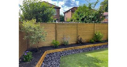 horizontal tongue and groove fence panels