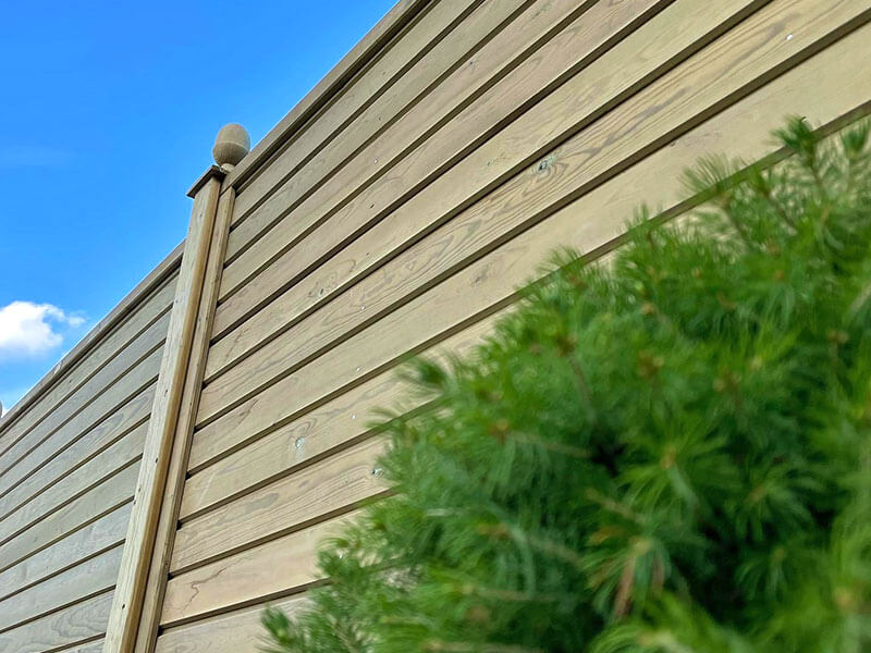 secure driveway fence