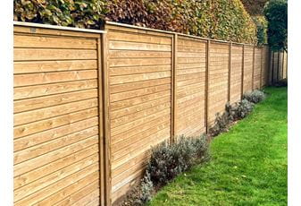 Horizontal Tongue And Groove Fence Panels