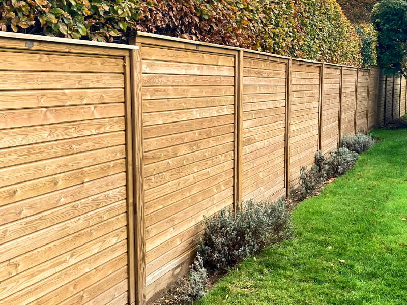 Horizontal Tongue And Groove Fence Panels Jacksons Fencing