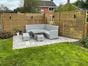 contemporary metro slatted fence panels