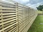 slatted fence panels