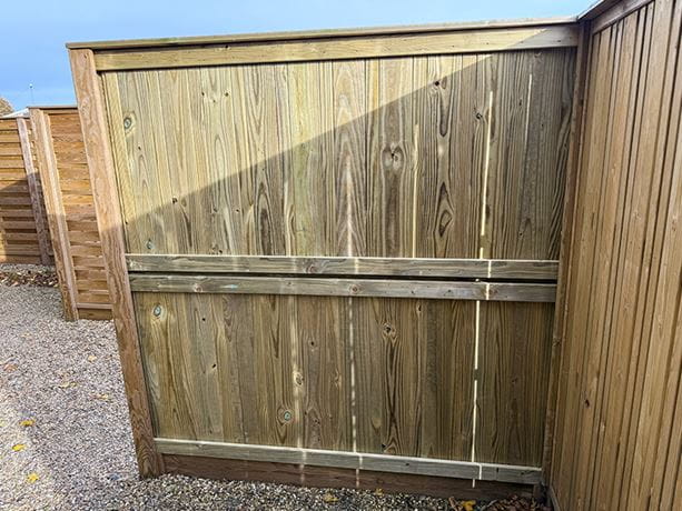 garden acoustic fence panel