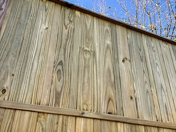 PineGroove fence panel