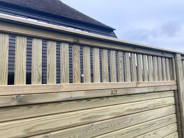 fence topper panel