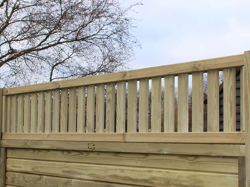 Roman Topper Fence Panels Jacksons Fencing