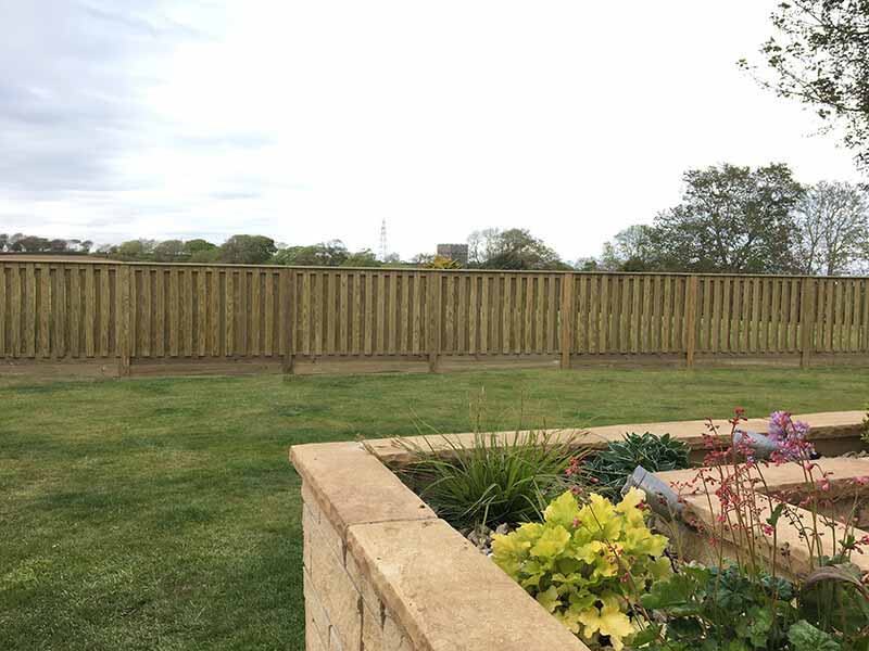 Storm fence panels