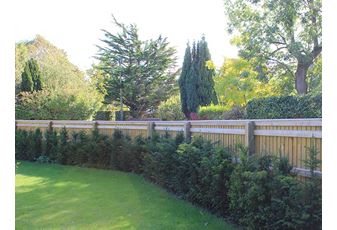 How to install fence panels at odd angles