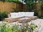 horizontal slatted fence panel