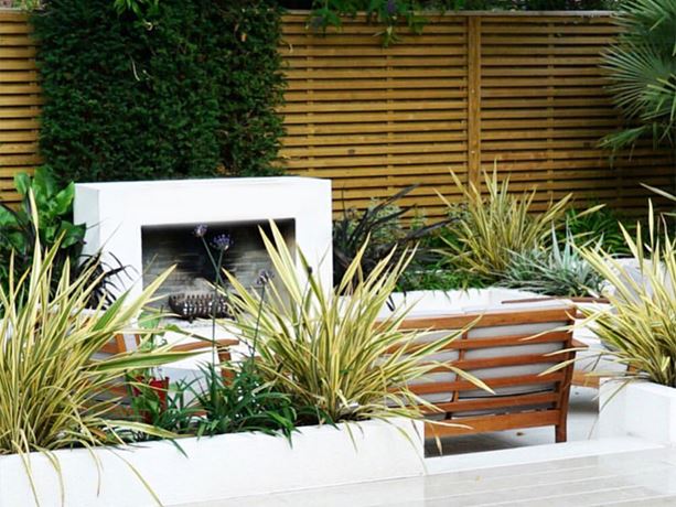 slatted double sided panels