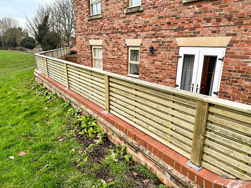 Slotted Fence Post Foot Jacksons Fencing